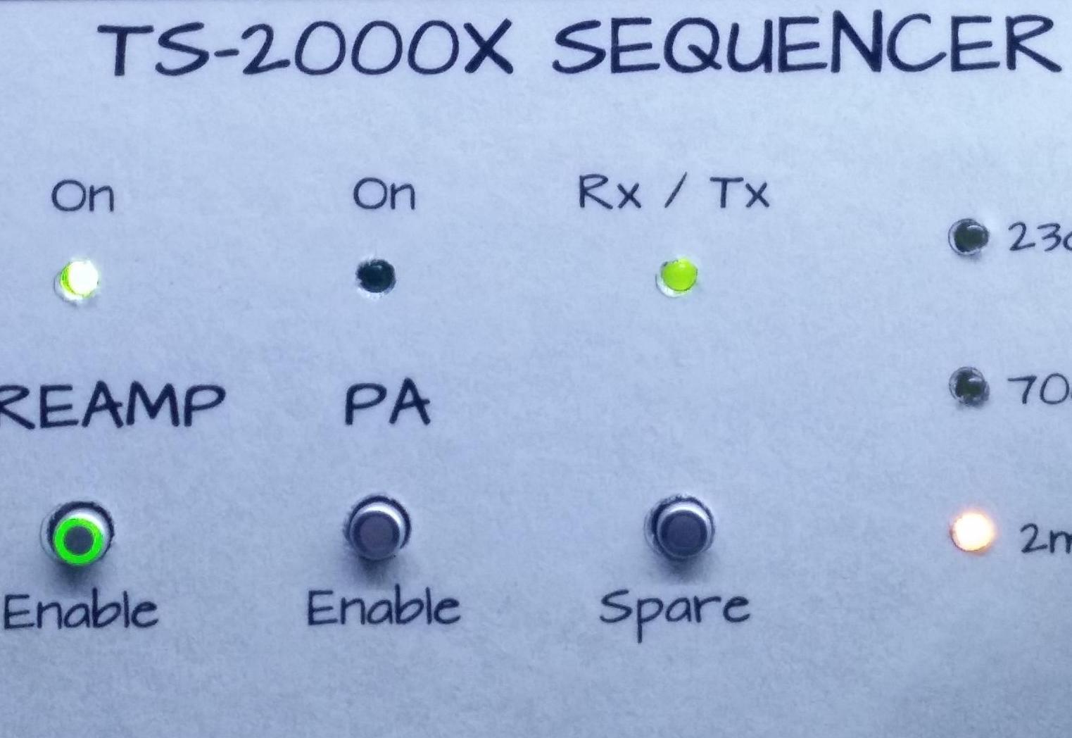 Transmit/receive sequencer